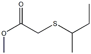 methyl 2-(butan-2-ylsulfanyl)acetate Structure