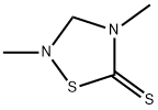1,2,4-Thiadiazolidine-5-thione,2,4-dimethyl-(9CI) 化学構造式