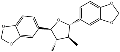 （+）-Galbacin Struktur