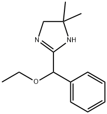 5,5-Dimethyl-2-(α-ethoxybenzyl)-2-imidazoline 结构式