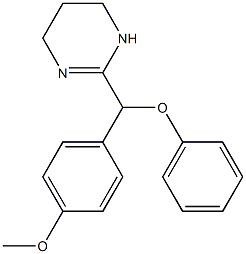 3,4,5,6-테트라히드로-2-(4-메톡시-α-페녹시벤질)피리미딘