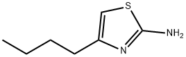 4-ブチルチアゾール-2-アミン 化学構造式