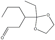 1,3-Dioxolane-2-propanal,2-ethyl-bta-propyl-(9CI)|