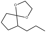 1,4-Dioxaspiro[4.4]nonane,6-propyl-(9CI) 结构式
