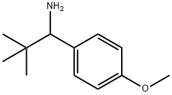 1-(4-methoxyphenyl)-2,2-dimethylpropan-1-amine,53365-37-0,结构式