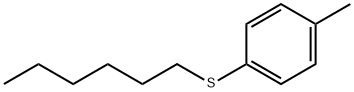 p-Cresyl n-hexyl sulfide Structure