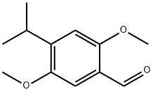 2,5-diMethoxy-4-(i)-propoxybenzaldehyde Struktur