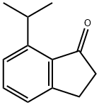 1H-Inden-1-one,2,3-dihydro-7-(1-methylethyl)-(9CI) Struktur