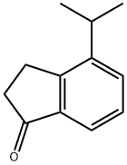 1H-Inden-1-one,2,3-dihydro-4-(1-methylethyl)-(9CI) Struktur