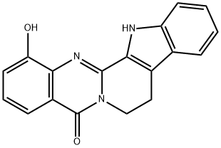 1-羟基吴茱萸次碱, 53600-24-1, 结构式