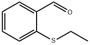 2-(エチルスルファニル)ベンズアルデヒド 化学構造式