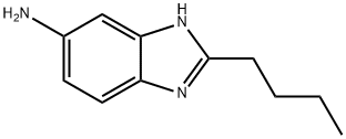 1H-Benzimidazol-5-amine,2-butyl-(9CI) Structure