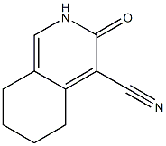 3-oxo-2,3,5,6,7,8-hexahydro-4-isoquinolinecarbonitrile(SALTDATA: FREE) Structure