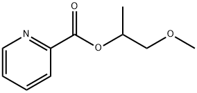 2-Pyridinecarboxylicacid,2-methoxy-1-methylethylester(9CI) Struktur