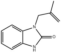 2H-Benzimidazol-2-one,1,3-dihydro-1-(2-methyl-2-propenyl)-(9CI) 结构式