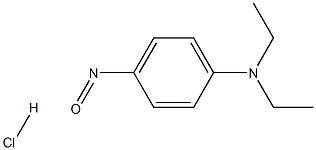 N N-DIETHYL-4-NITROSOANILINE HYDROCHLOR& 化学構造式