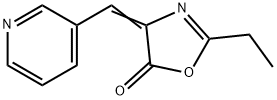 5(4H)-Oxazolone,2-ethyl-4-(3-pyridinylmethylene)-(9CI) Structure