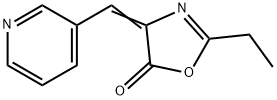 5(4H)-Oxazolone,2-ethyl-4-(3-pyridinylmethylene)-(9CI) 结构式