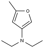 3-Furanamine,N,N-diethyl-5-methyl-(9CI) Structure