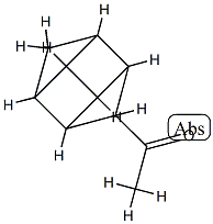 Ethanone, 1-tetracyclo[4.2.0.02,5.03,8]oct-4-yl-, stereoisomer (9CI) 化学構造式