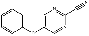 2-Pyrimidinecarbonitrile,5-phenoxy-(9CI) 结构式