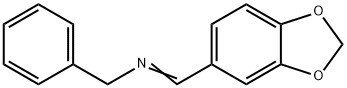 N-(3,4-甲二氧基苯亚甲基)苯甲胺,54089-45-1,结构式