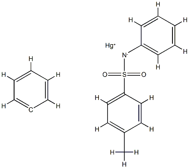 4-Methyl-N-phenyl-N-phenylmercurio(II)benzenesulfonamide|