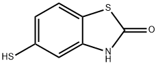 2(3H)-Benzothiazolone,5-mercapto-(9CI) Struktur