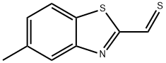 2-Benzothiazolecarbothioaldehyde,5-methyl-(9CI) Structure