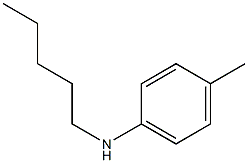 4-methyl-N-pentylaniline Structure