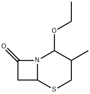 5-Thia-1-azabicyclo[4.2.0]octan-8-one,2-ethoxy-3-methyl-(9CI) Struktur