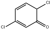2,4-Cyclohexadien-1-one,3,6-dichloro-(9CI) Structure