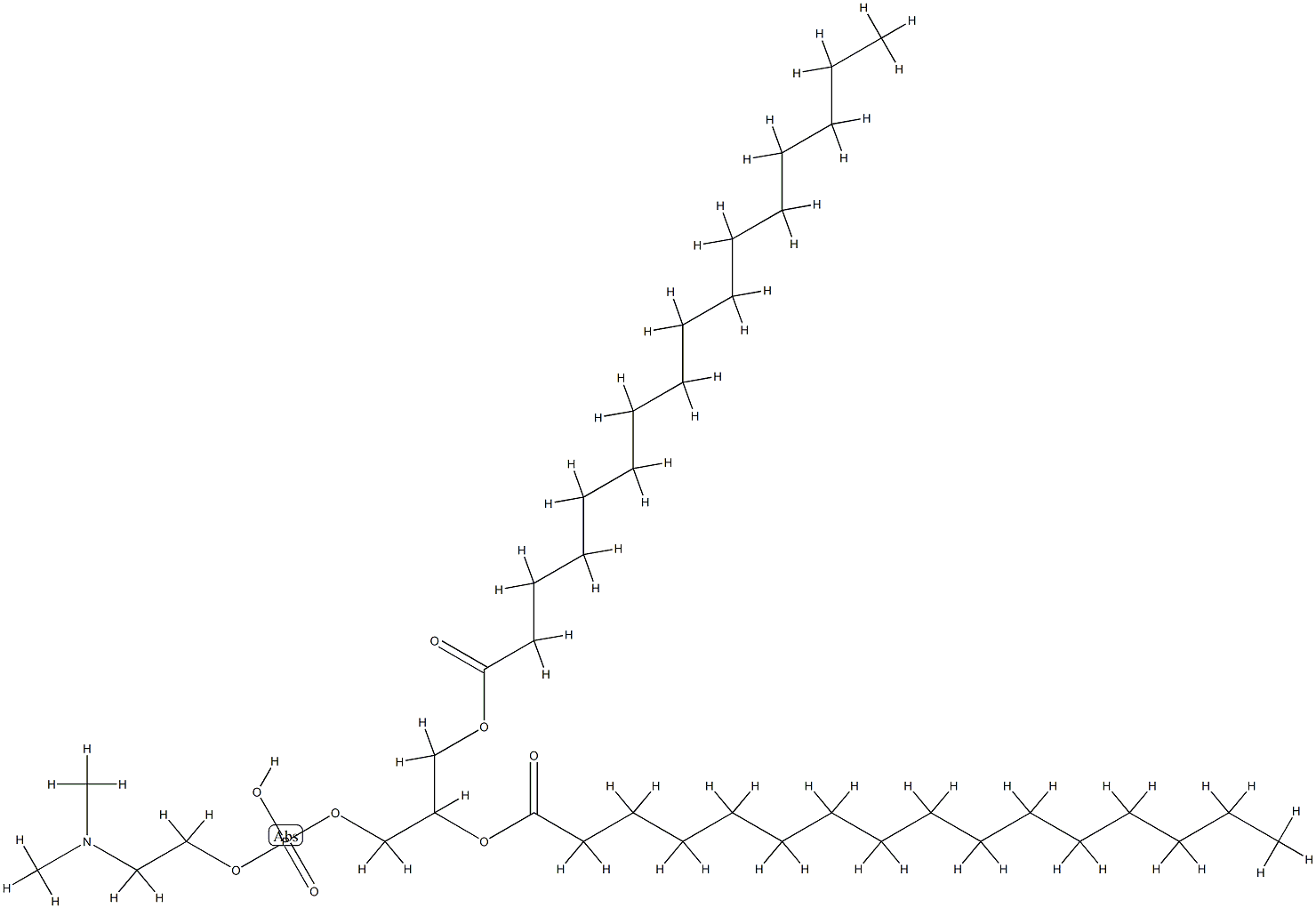 DL-A-PHOSPHATIDYLETHANOLAMINE,54285-59-5,结构式