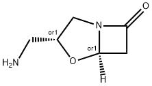 4-Oxa-1-azabicyclo[3.2.0]heptan-7-one,3-(aminomethyl)-,(3R,5R)-rel-(9CI) 化学構造式