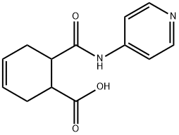 3-Cyclohexene-1-carboxylicacid,6-[(4-pyridinylamino)carbonyl]-(9CI)|