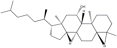 Lanostan-11β-ol,54411-50-6,结构式