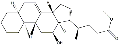 12α-하이드록시-5β-콜-7-엔-24-오산메틸에스테르