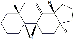 5α-Androst-7-ene 结构式