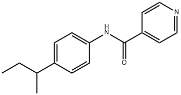 4-피리딘카르복사미드,N-[4-(1-메틸프로필)페닐]-(9Cl)