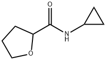 2-Furancarboxamide,N-cyclopropyltetrahydro-(9CI) Struktur