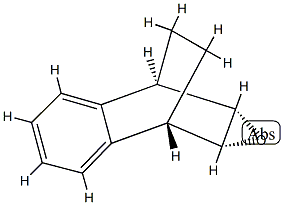(1aα,7aα)-1a,2,7,7a-テトラヒドロ-2α,7α-エタノナフト[2,3-b]オキシレン 化学構造式