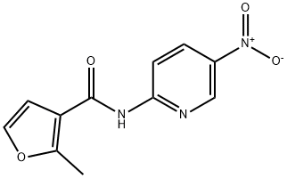 3-Furancarboxamide,2-methyl-N-(5-nitro-2-pyridinyl)-(9CI) Structure
