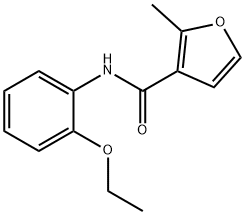 3-Furancarboxamide,N-(2-ethoxyphenyl)-2-methyl-(9CI) Struktur