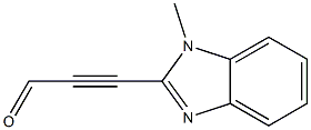 2-Propynal,3-(1-methyl-1H-benzimidazol-2-yl)-(9CI),545425-78-3,结构式