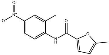 2-Furancarboxamide,5-methyl-N-(2-methyl-4-nitrophenyl)-(9CI),545437-64-7,结构式