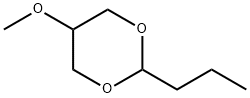 1,3-Dioxane,5-methoxy-2-propyl-(9CI) Structure