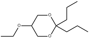 1,3-Dioxane,5-ethoxy-2,2-dipropyl-(9CI) Struktur