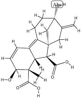 546-09-8 2β,7-Dihydroxy-1-methyl-8-methylenegibba-3,4a-diene-1α,10β-dicarboxylic acid