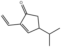 2-Cyclopenten-1-one,2-ethenyl-4-(1-methylethyl)-(9CI),54717-65-6,结构式