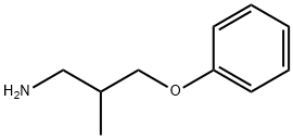 1-Propanamine,2-methyl-3-phenoxy-(9CI) Structure